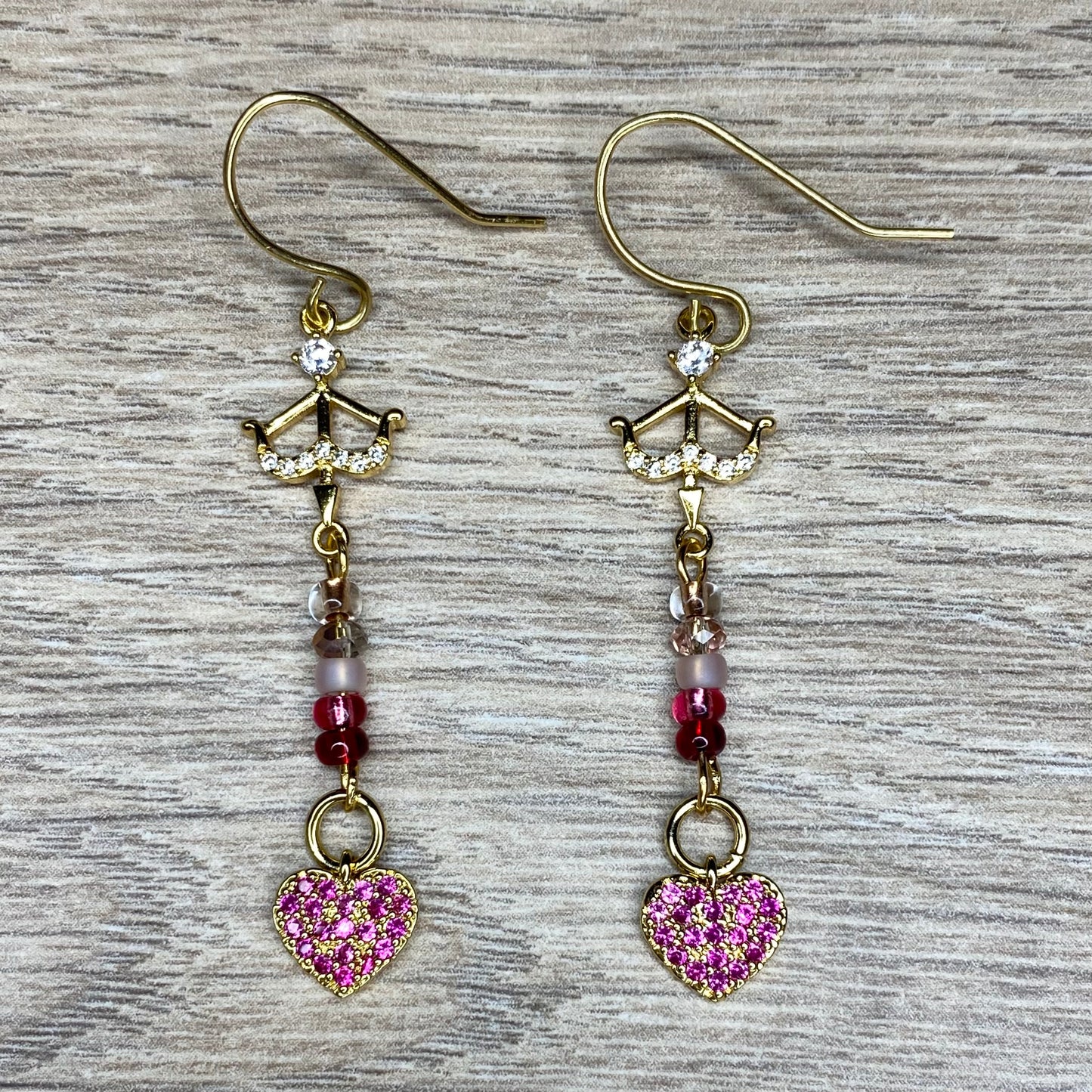 Love Collection Cupid Drop Earrings