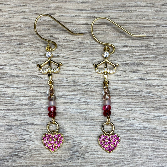 Love Collection Cupid Drop Earrings
