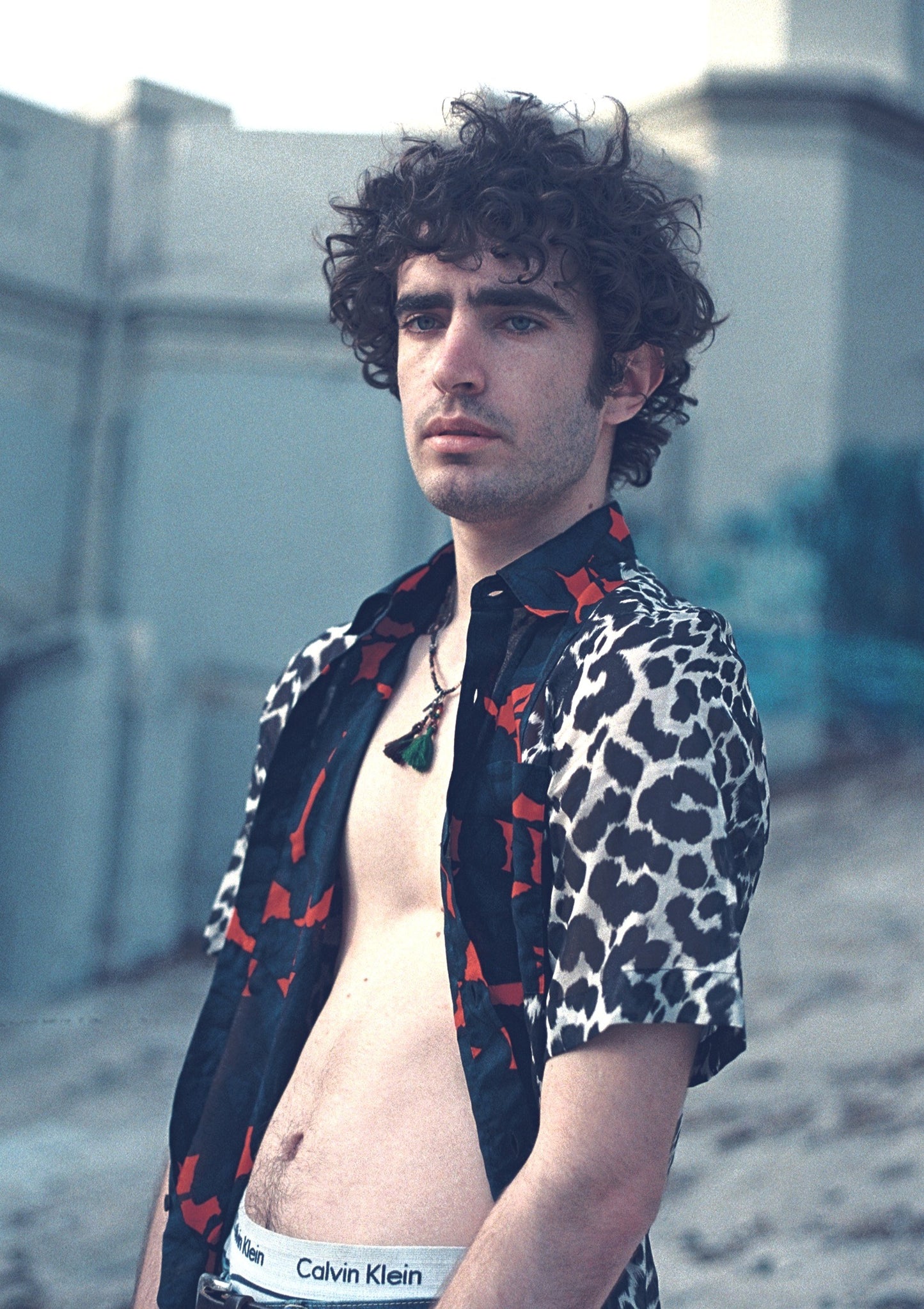 Picasso Beaded Tassel Charm Necklaces for