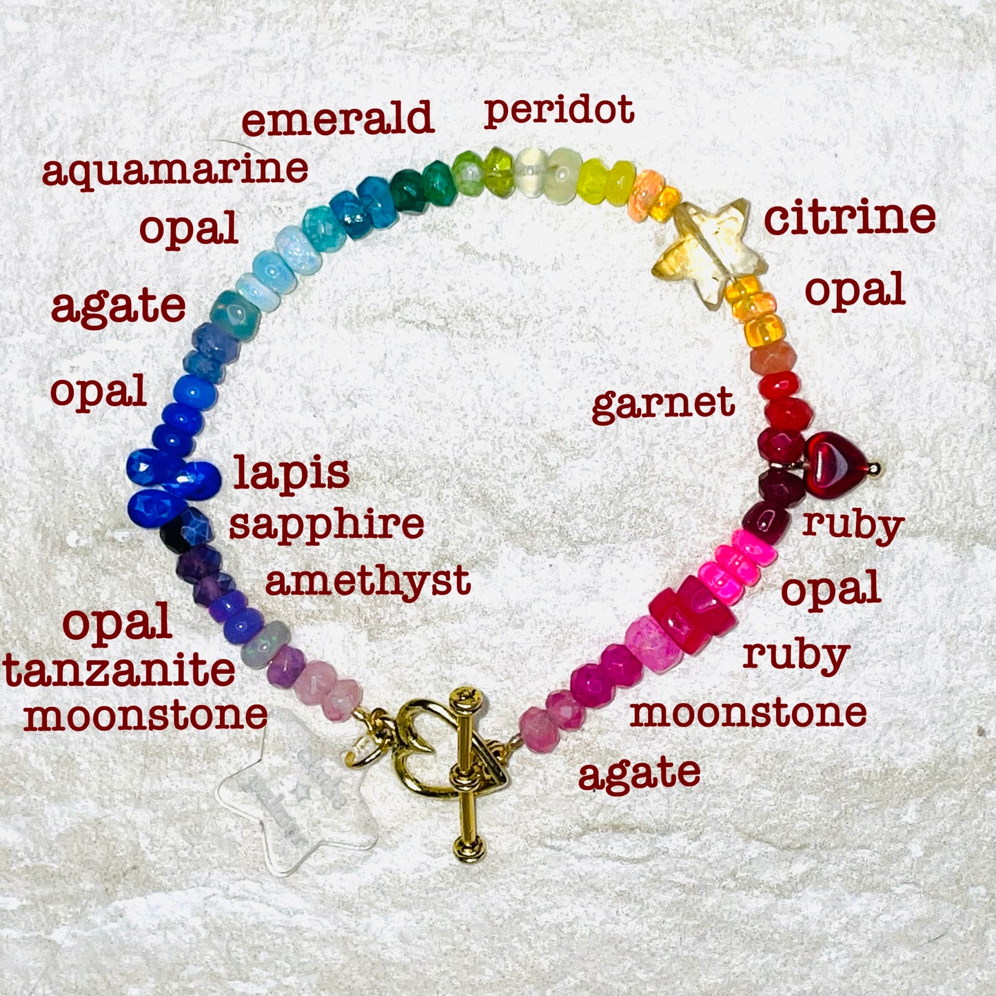 Everything Neon Rainbow Bracelet