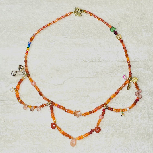 Fire Energy Everything Necklace