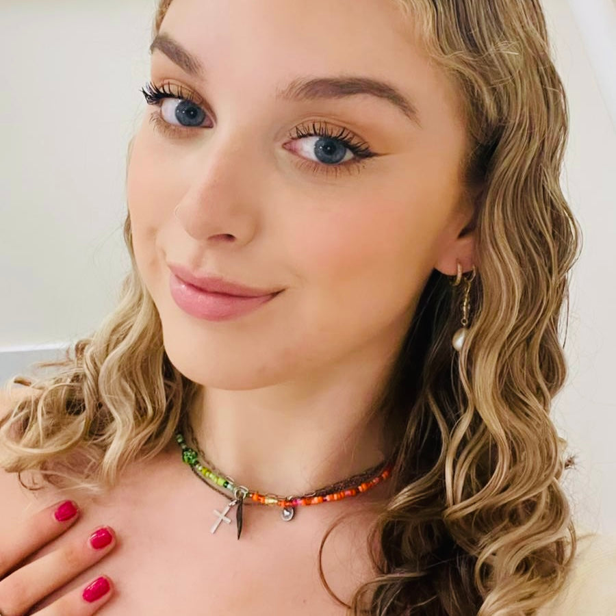 Dolly Mixture Beaded Necklace