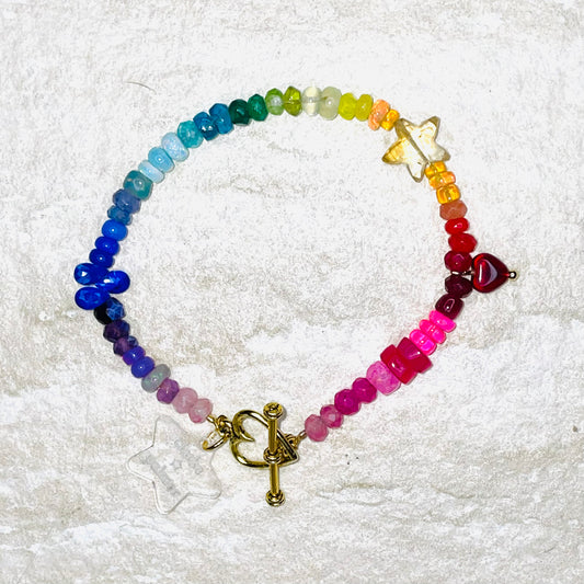 Everything Neon Rainbow Bracelet