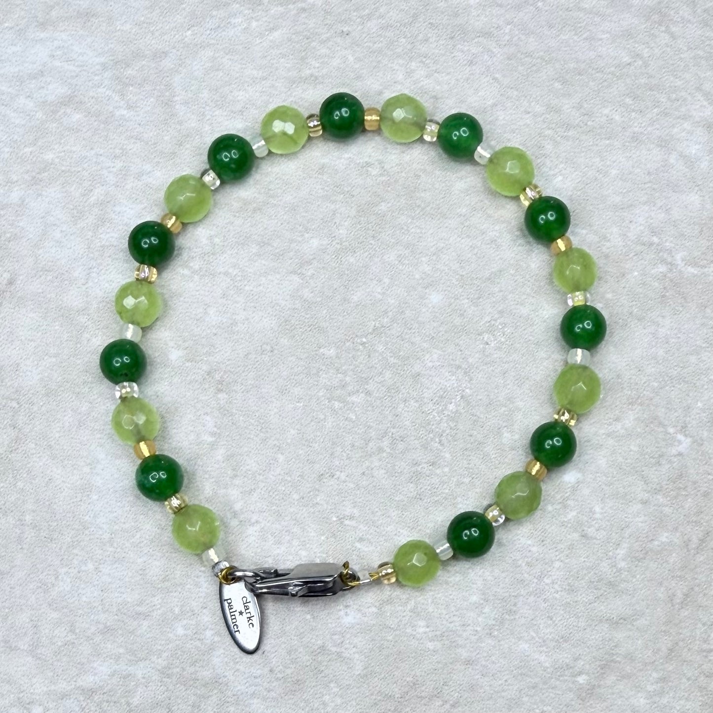 Candy Energy Strand Bracelet | Gemstone | Gold or Silver Vermeil | Clarke Palmer