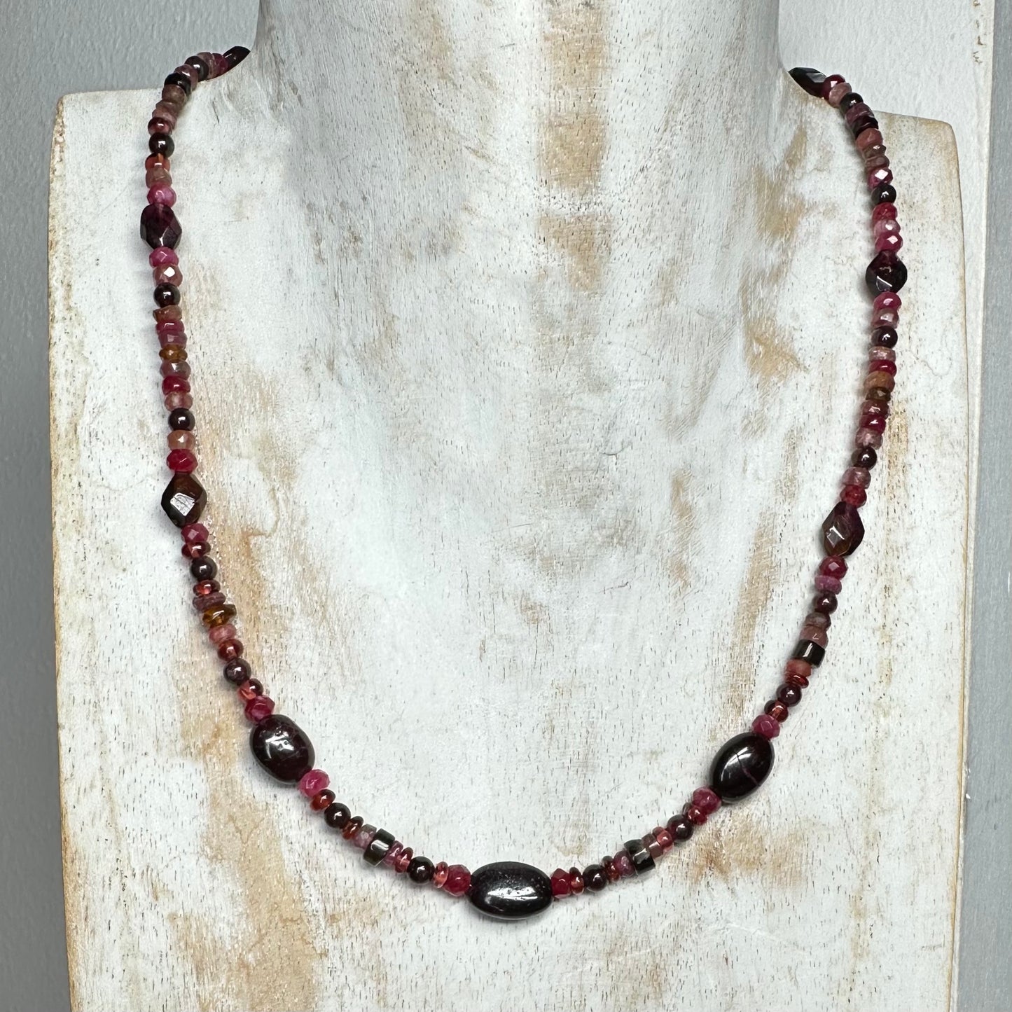 Garnet Tourmaline Necklace