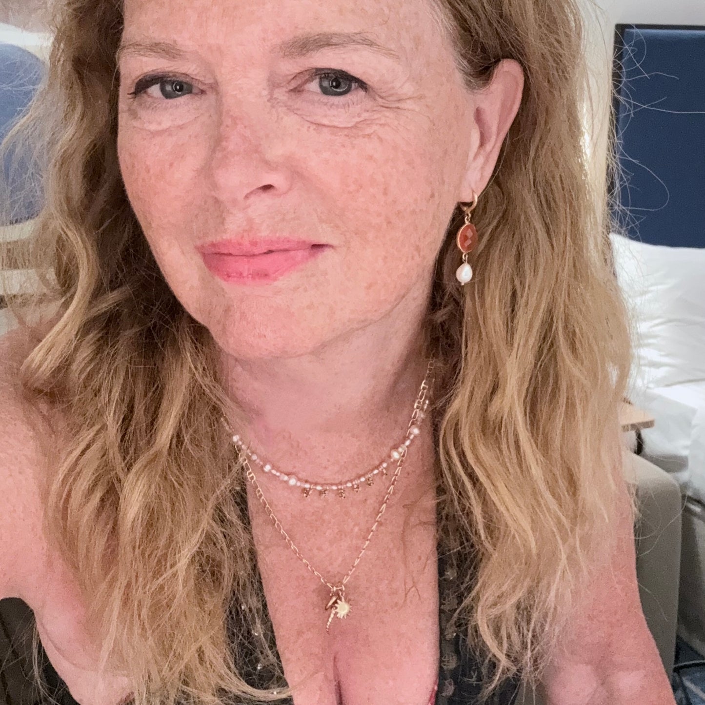 LEGEND Pearl, Moonstone & Rose Quartz Necklace | CLARKE PALMER