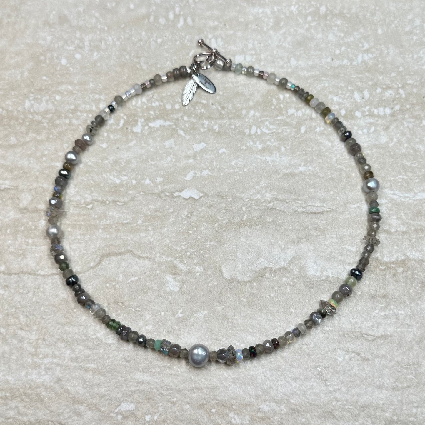 Ombré Smoky Gemstone Bespoke Necklace