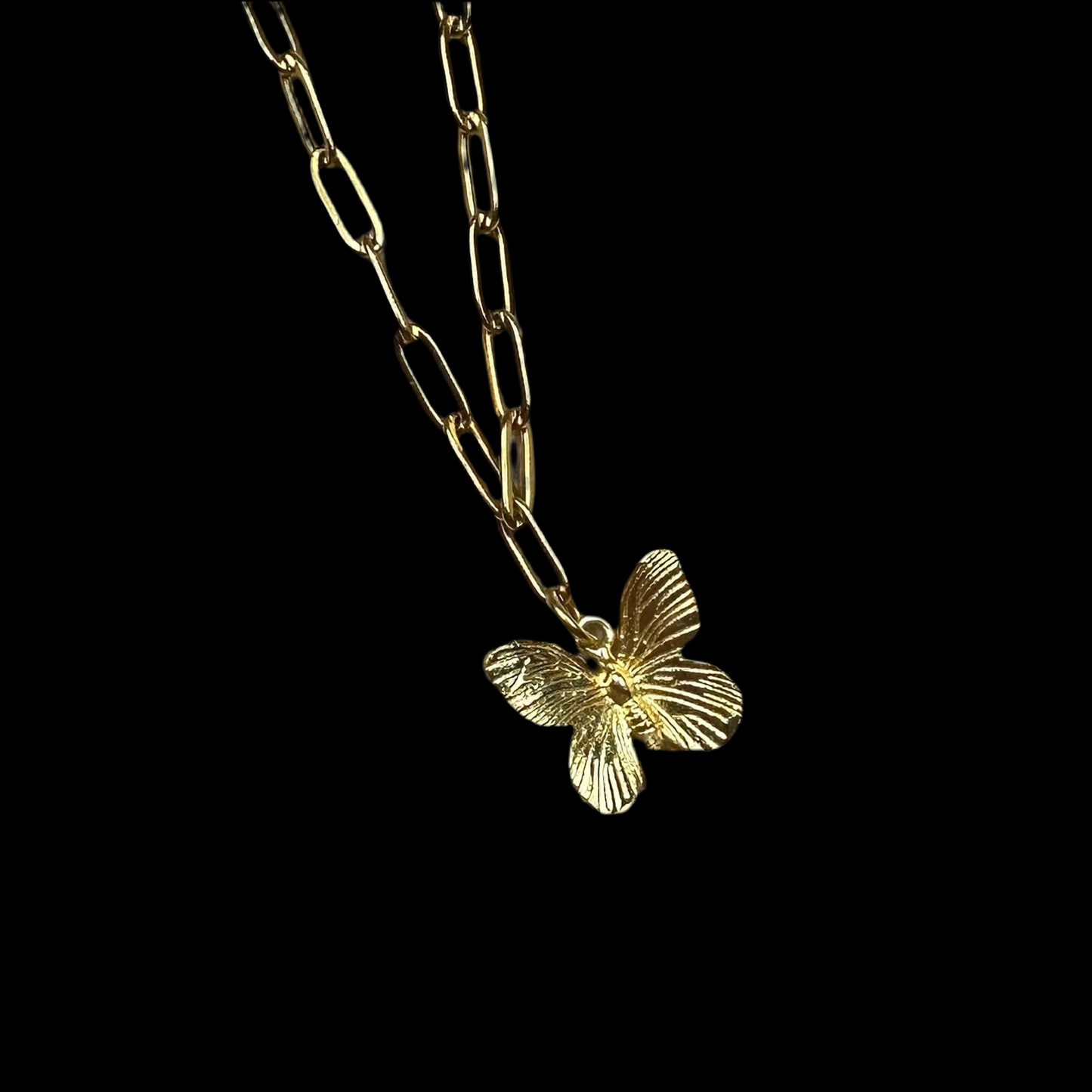 Butterfly Pearl Necklace