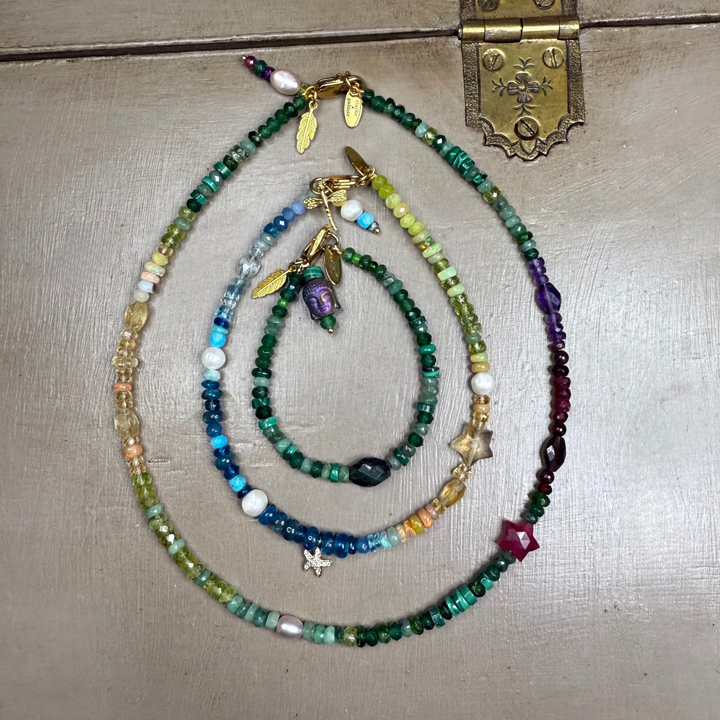 Chakra Gemstone Bracelet