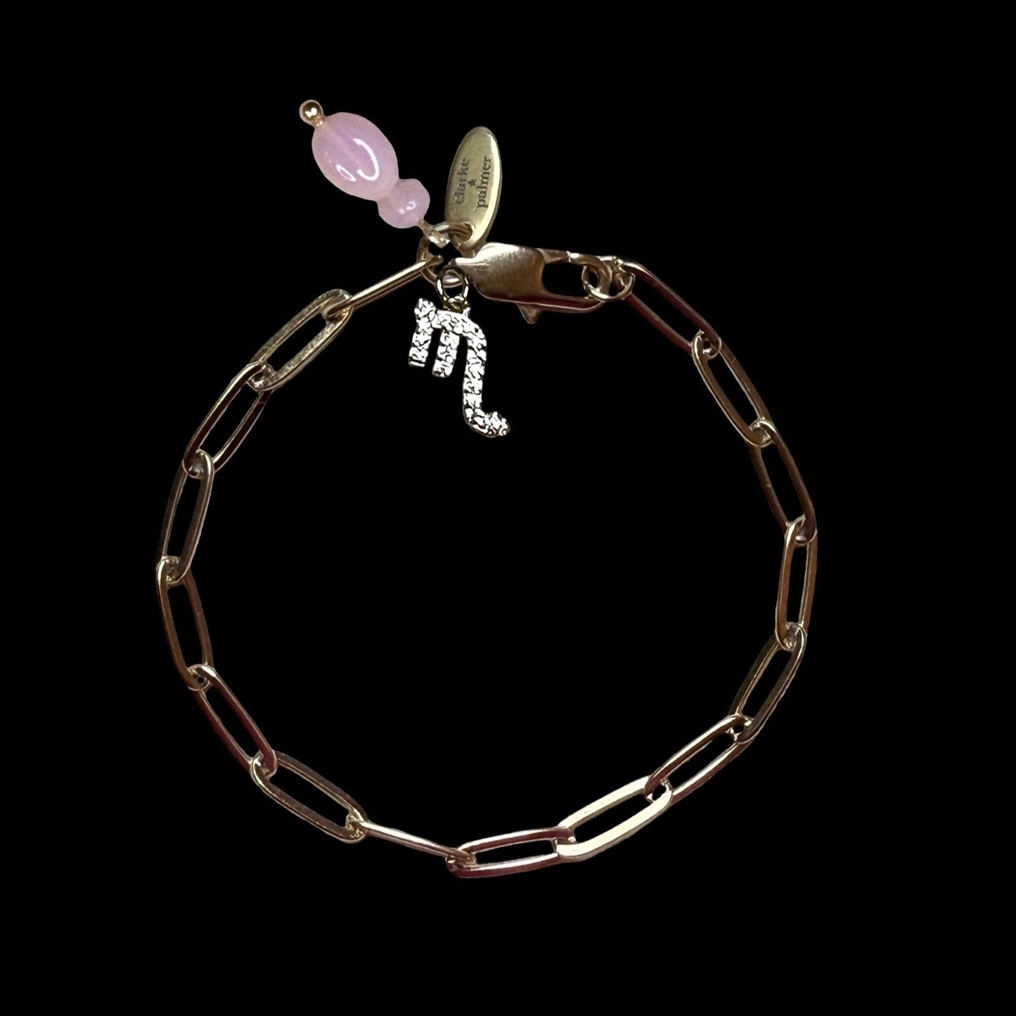 Star Sign & Birthstone Necklace (Gemstone Inlay Edition) | Bracelet & Earring Trio Gold Vermeil Gemstone | CLARKE PALMER