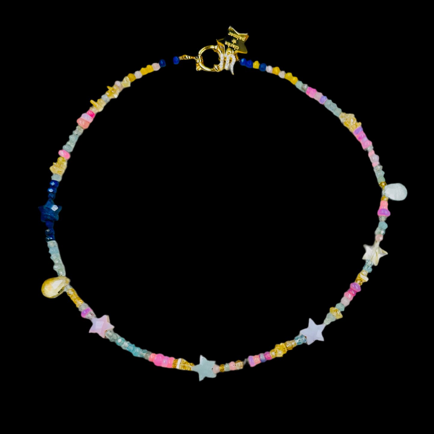 Horoscope Supercharged Birthstone Gemstone Necklace