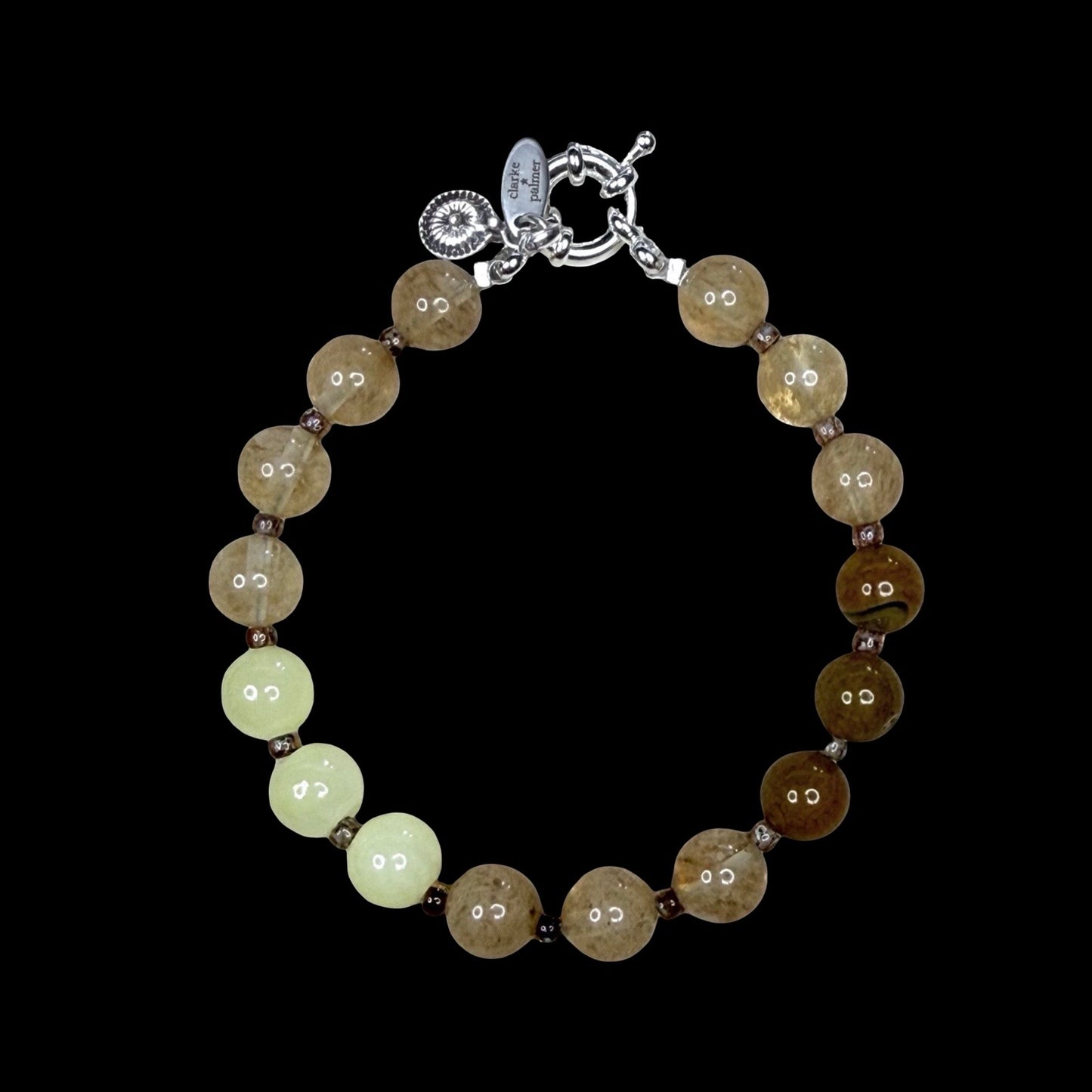 Chakra Energy Bracelet | 8mm Gemstone Stones | Handmade UK | Clarke Palmer
