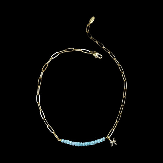 Star Sign & Birthstone Necklace (Gemstone Inlay Edition)
- Gold Vermeil Gemstone - CLARKE PALMER