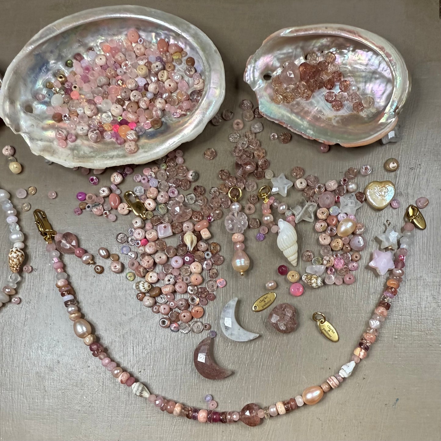 Naked Beach Gemstone Anklet