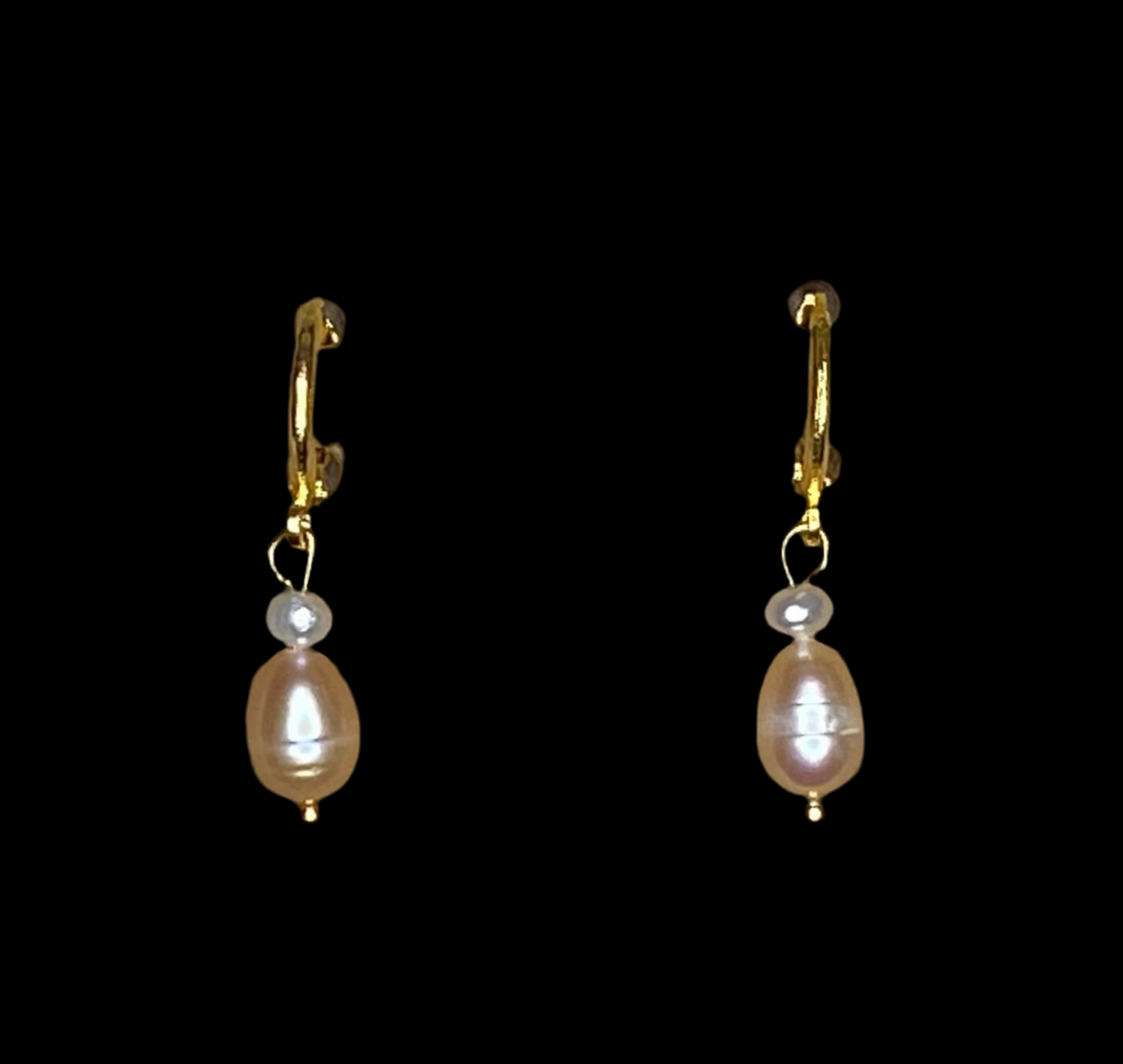 Dainty Classic Pearl  Earrings