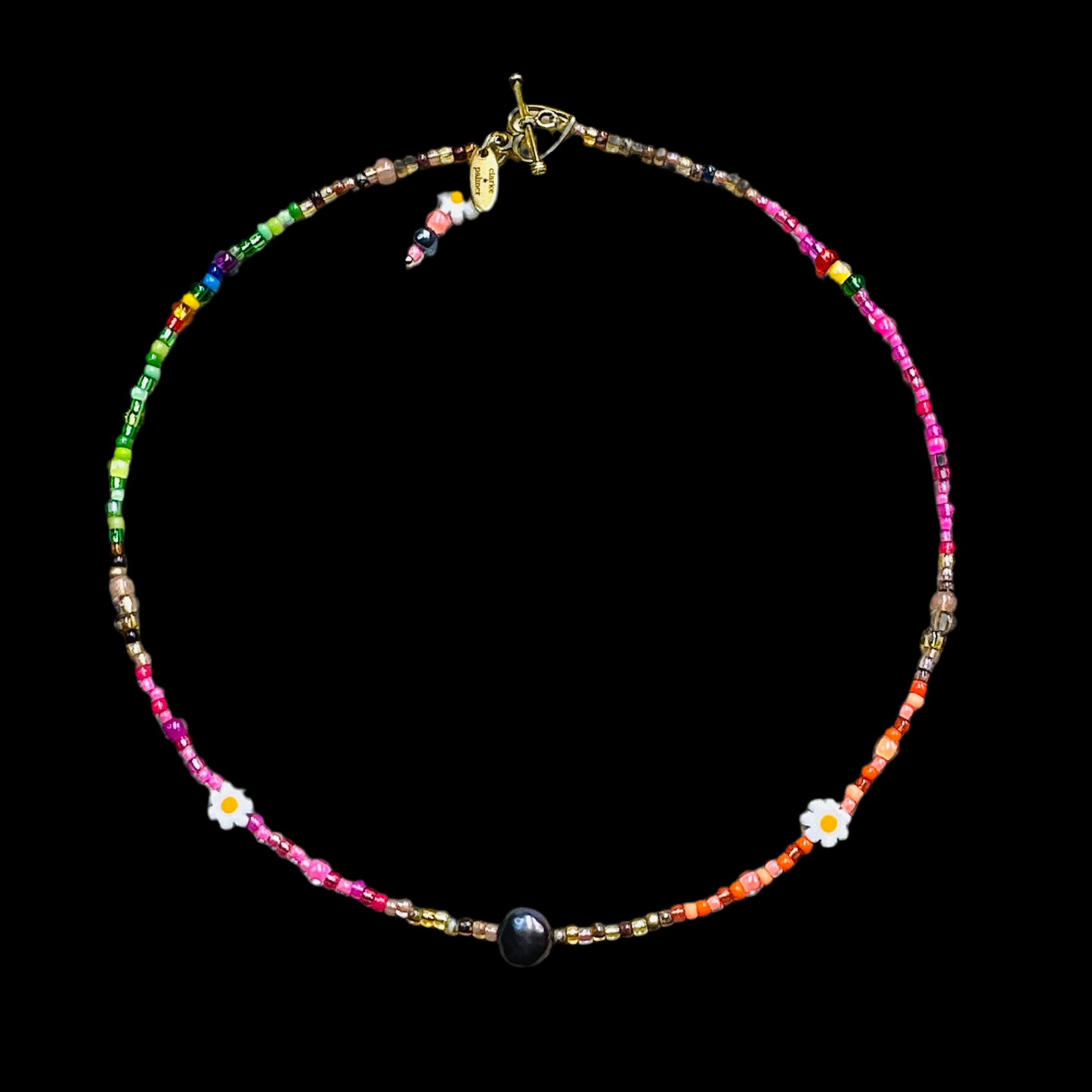 Neon Fantasy Dolly Mixture Pearl Necklace