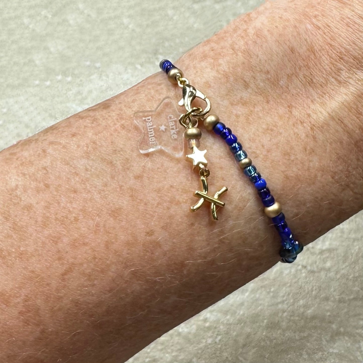 Evil Eye Beaded Horoscope Bracelet