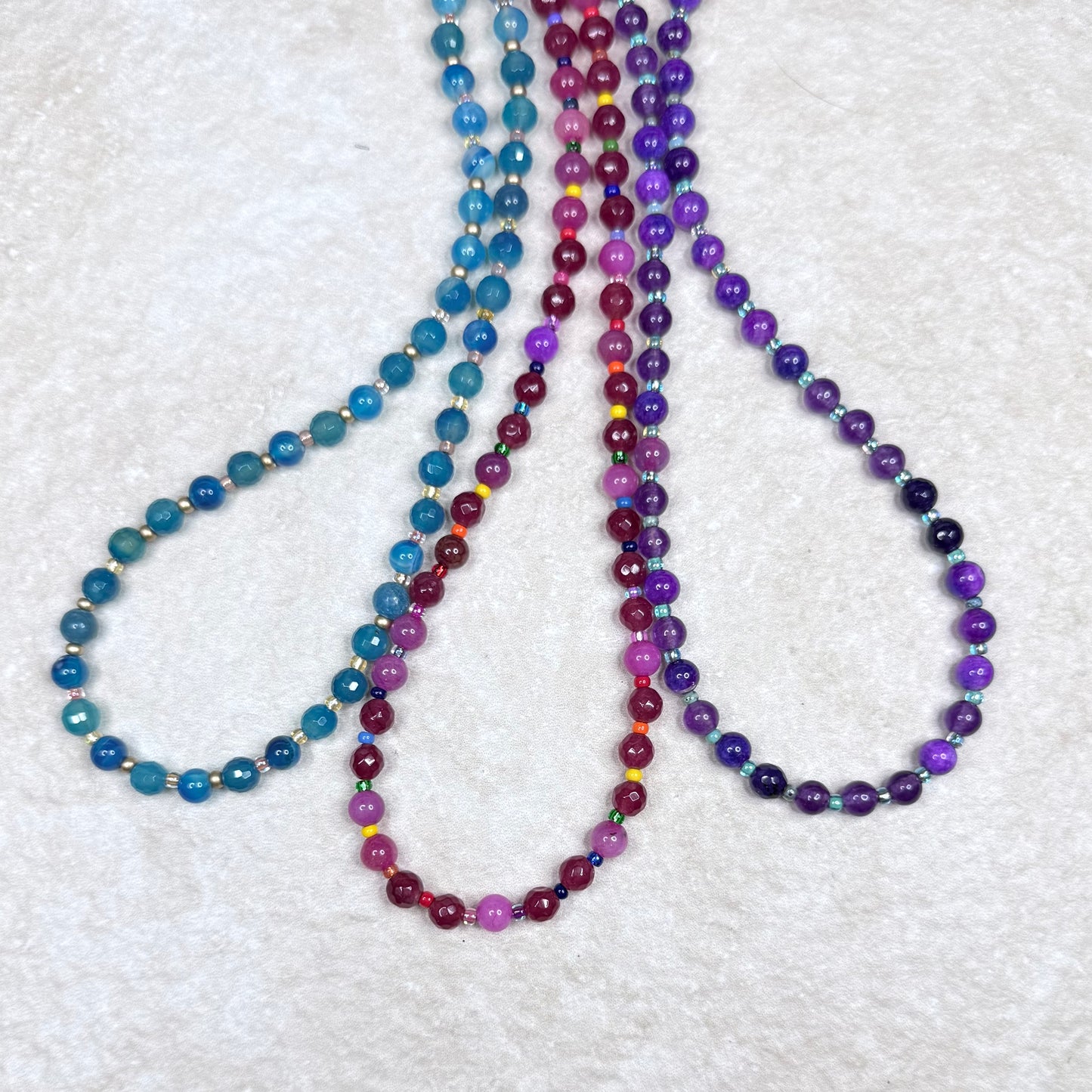 Candy Energy Strand Necklace |
Gemstone | Gold or Silver Vermeil | Clarke Palmer