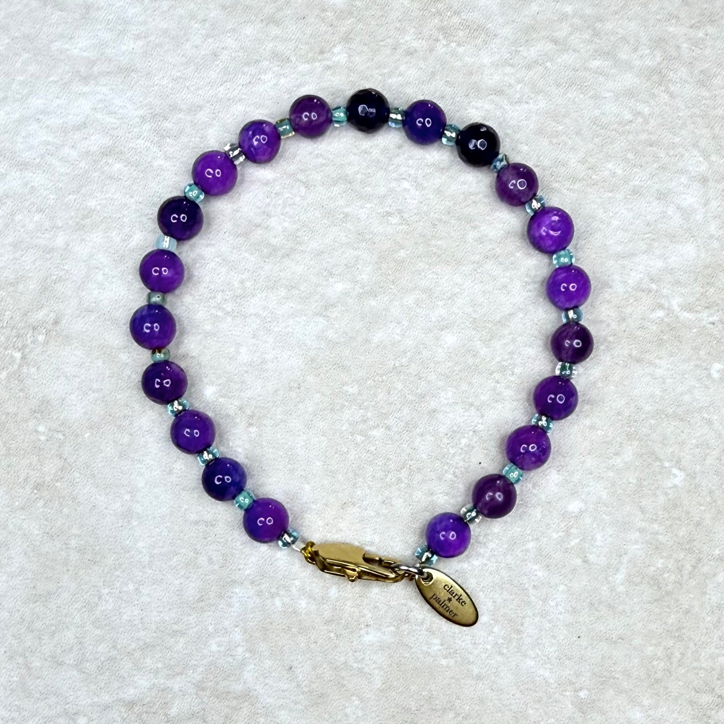 Candy Energy Strand Bracelet | Gemstone | Gold or Silver Vermeil | Clarke Palmer