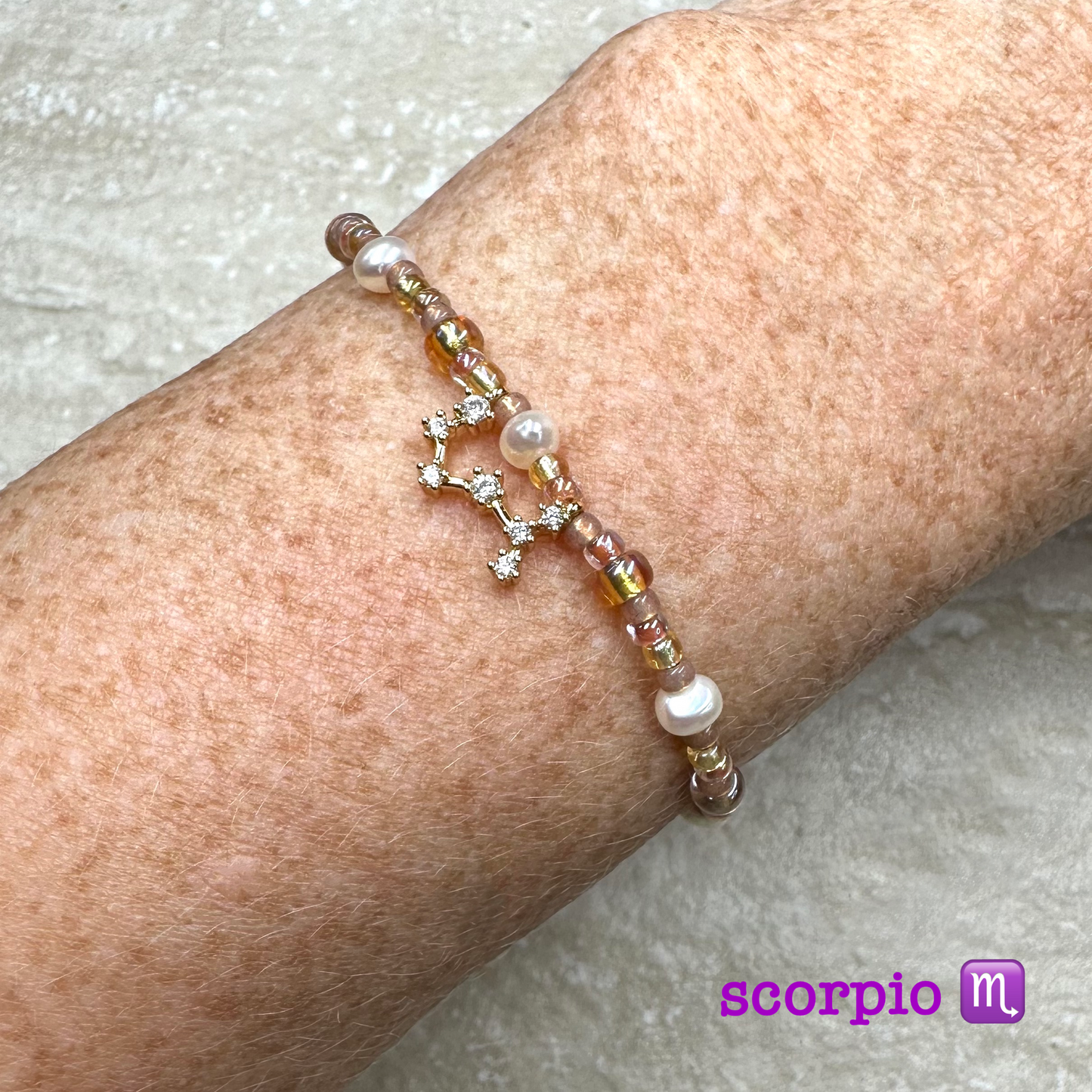 Constellation Horoscope Charm Bracelet