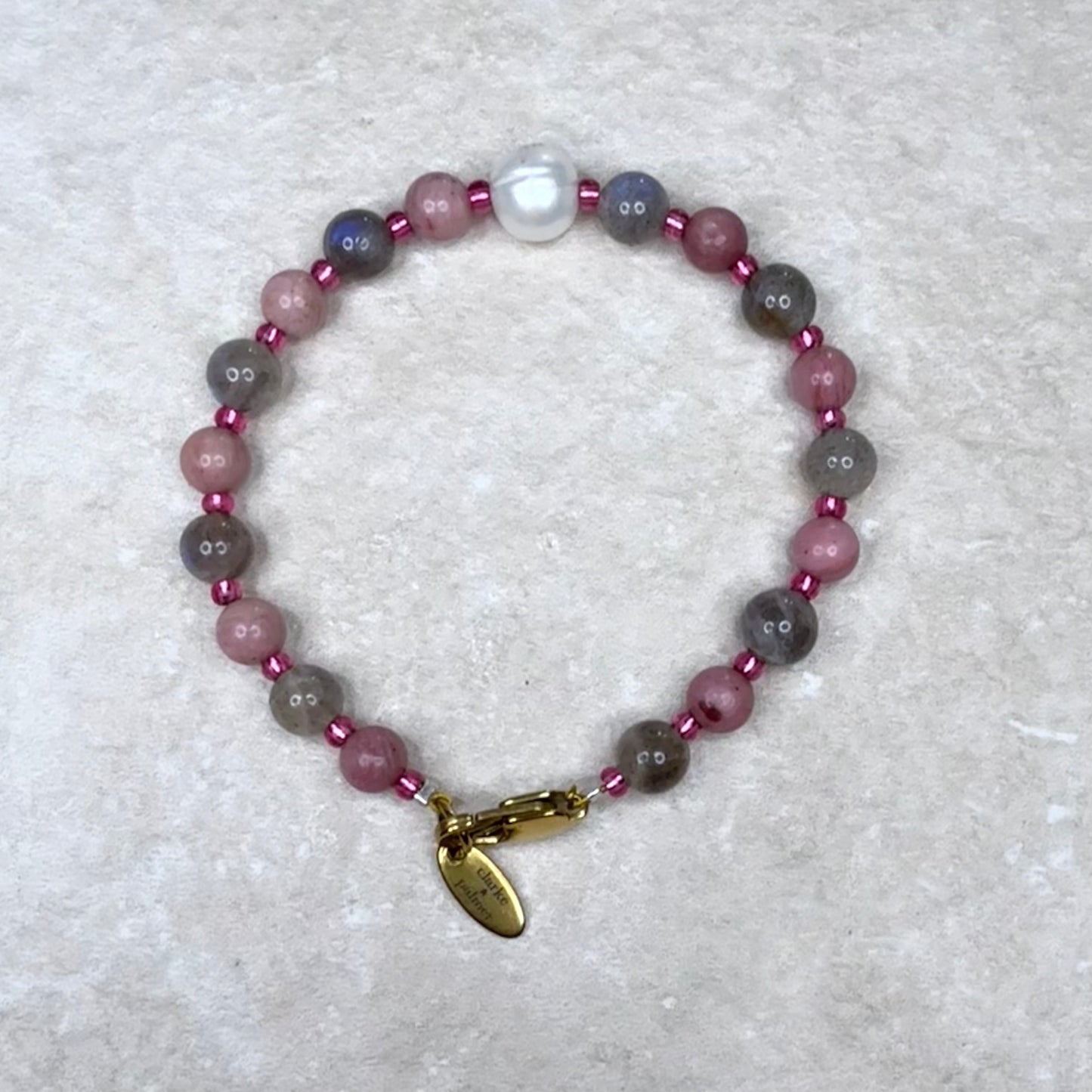 Candy Energy Strand Bracelet | Gemstone | Gold or Silver Vermeil | Clarke Palmer