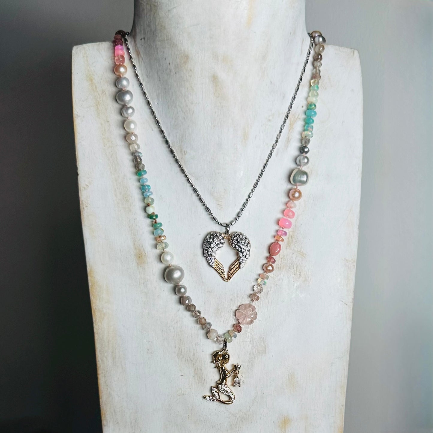 Heavenly Love Charm Necklace
