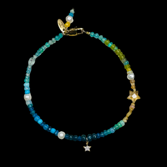 Dream Beach Gemstone Anklet