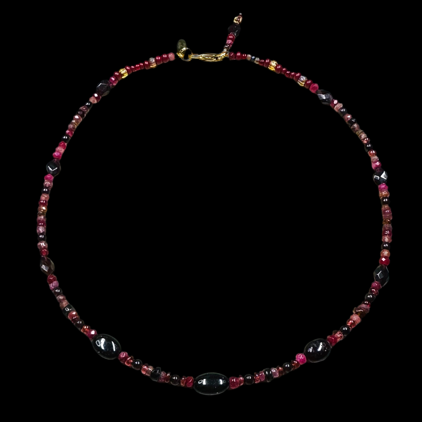 Garnet Tourmaline Necklace