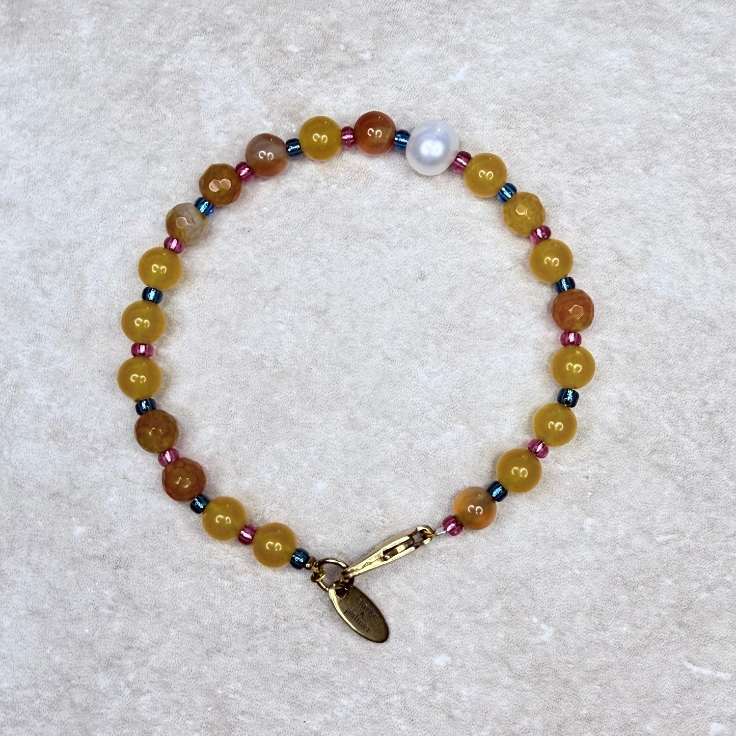 Candy Energy Strand Bracelet | Gemstone | Gold or Silver Vermeil | Clarke Palmer
