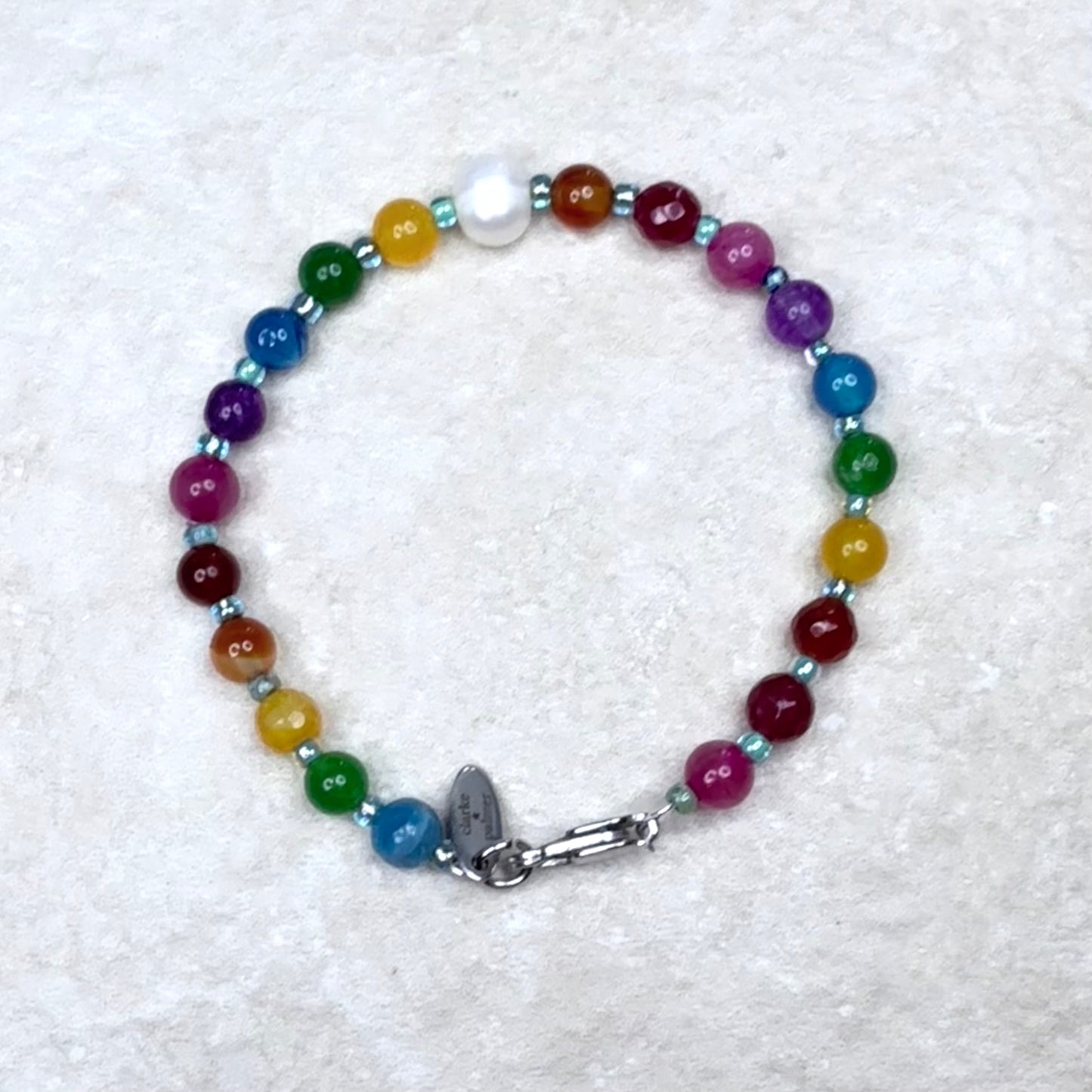 Candy Energy Strand Bracelet | Gemstone | Gold or Silver Vermeil | Clarke Palmer