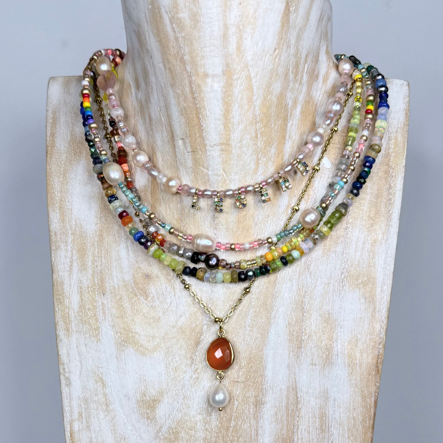 Dolly Mixture Beaded Necklace