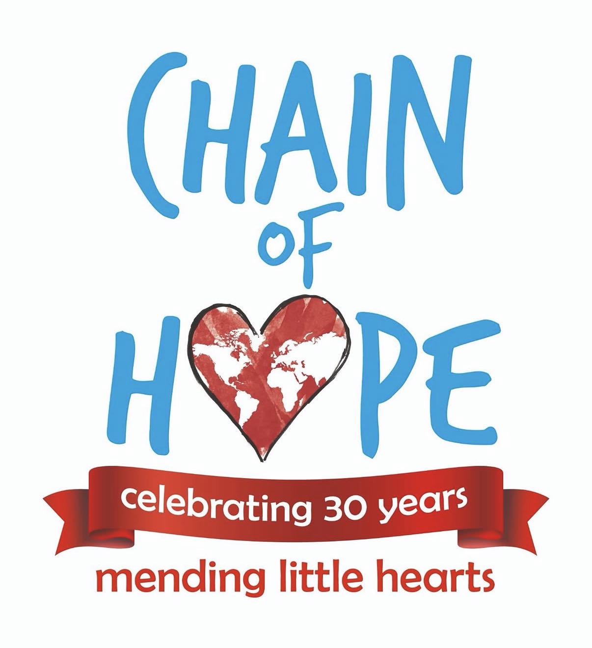 Chain of Hope ‘Wear Your Heart’ Courage Heart Necklace | Ruby, Garnet & Pink Tourmaline Necklace | Handmade Gemstone Jewellery | CLARKE PALMER