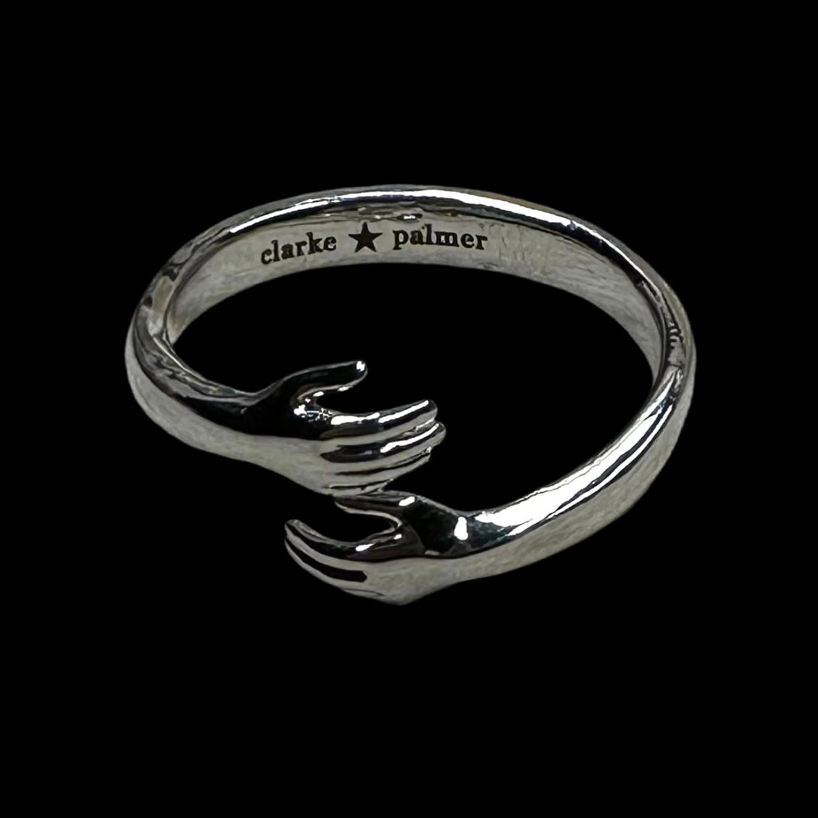 Hugging Hands Ring