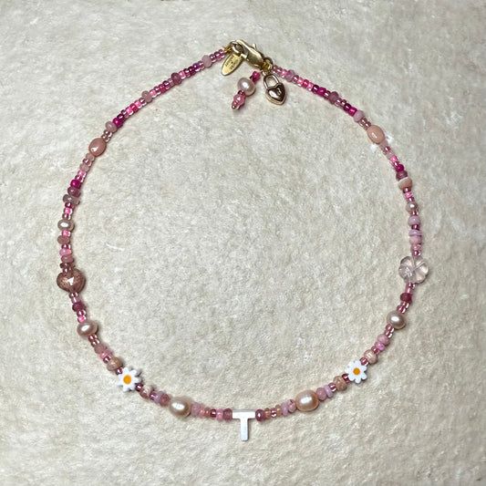 Supercharged Dolly Mixture Gemstone Letter Necklace