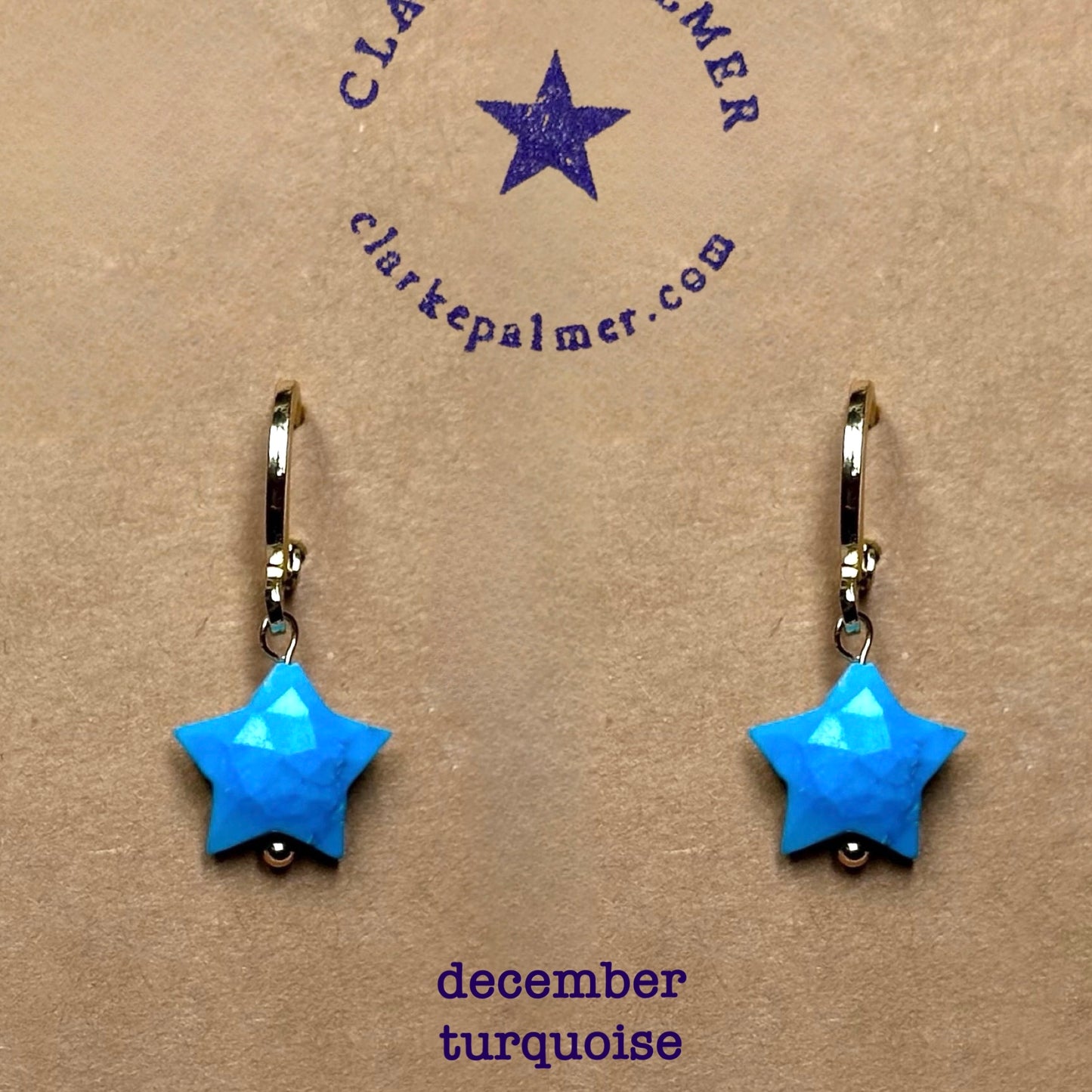 ‘A Star is Born’ Gemstone drop earrings