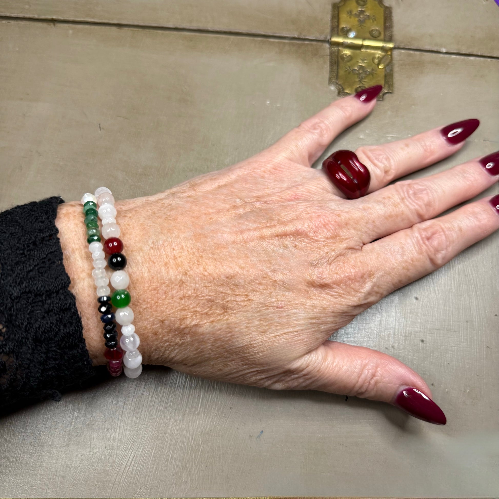 ethical gemstone bracelet gift by Clarke Palmer 