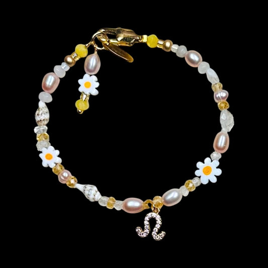 Sun and Moon Gemstone Bracelet