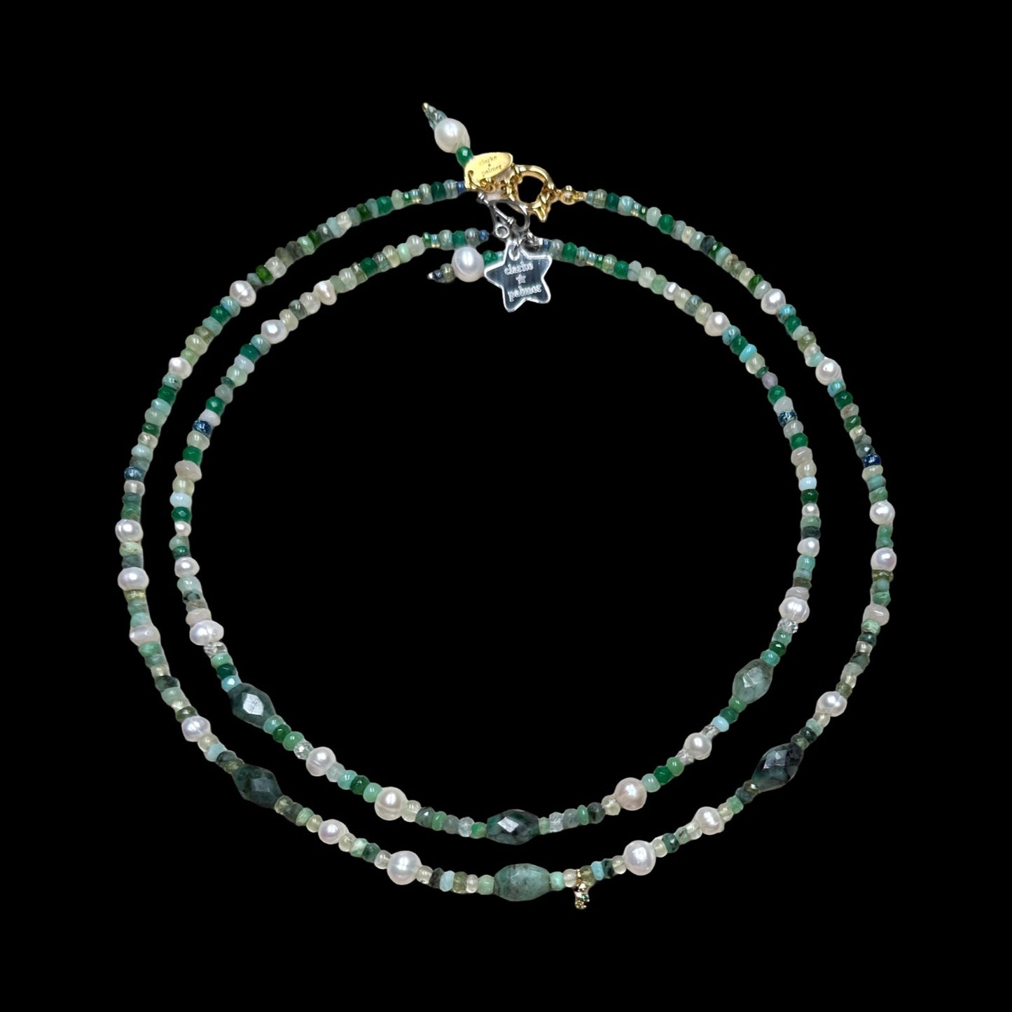 Emerald Pearl Necklace