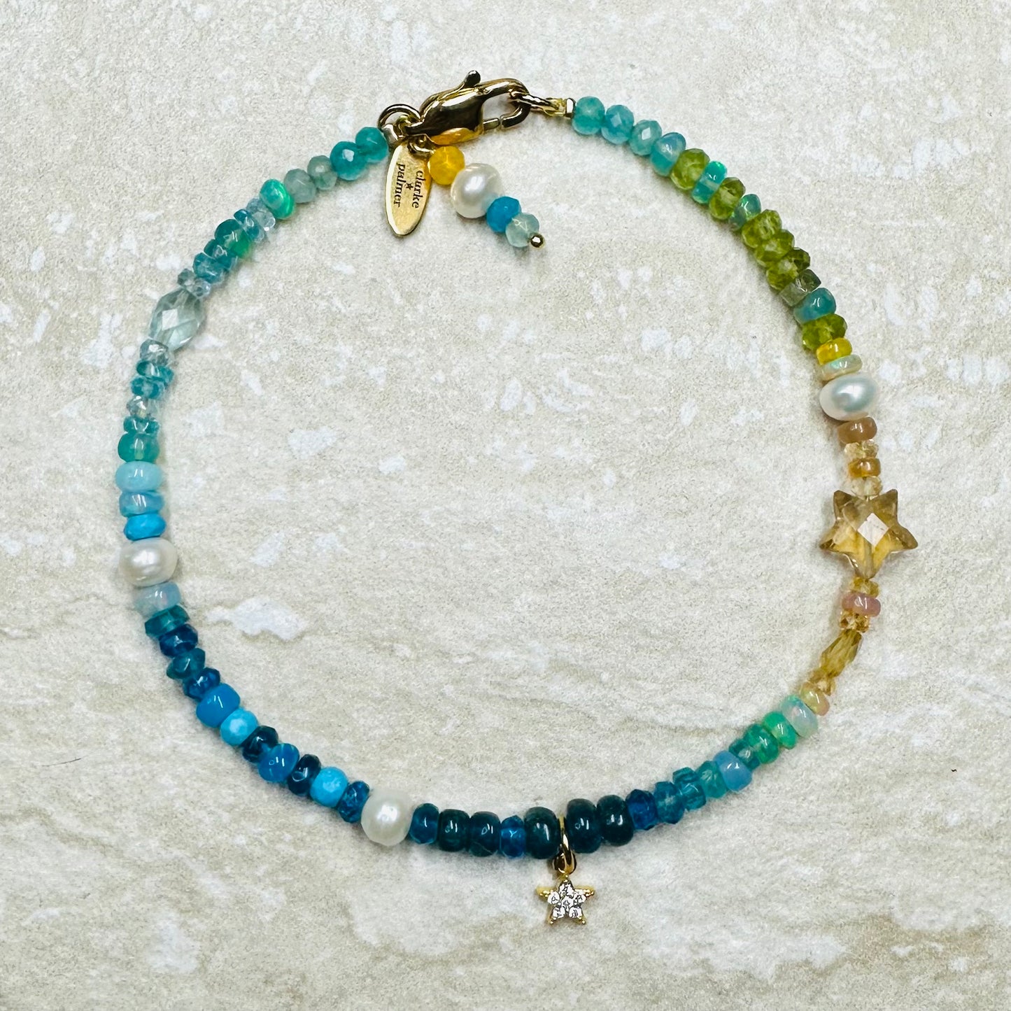 Dream Beach Gemstone Anklet