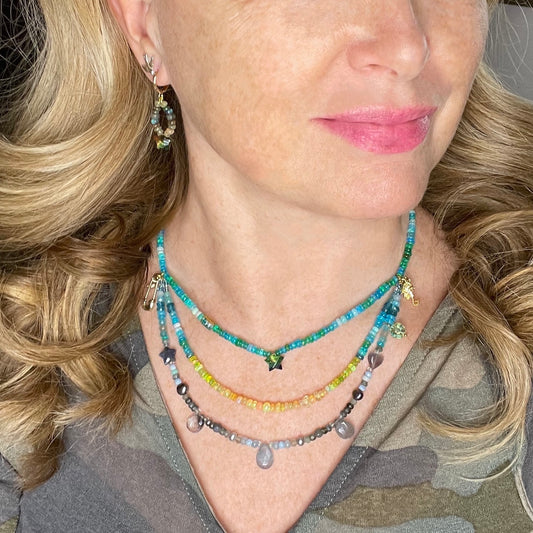 Ocean Sun & Sky Everything  Necklace