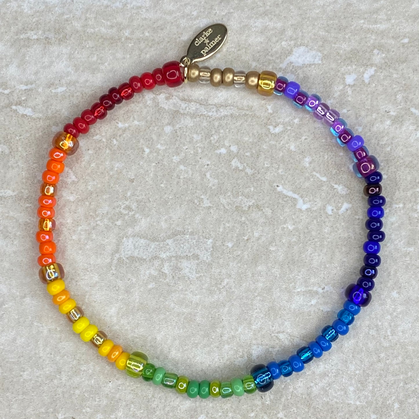 Over the Rainbow Beaded Bracelet