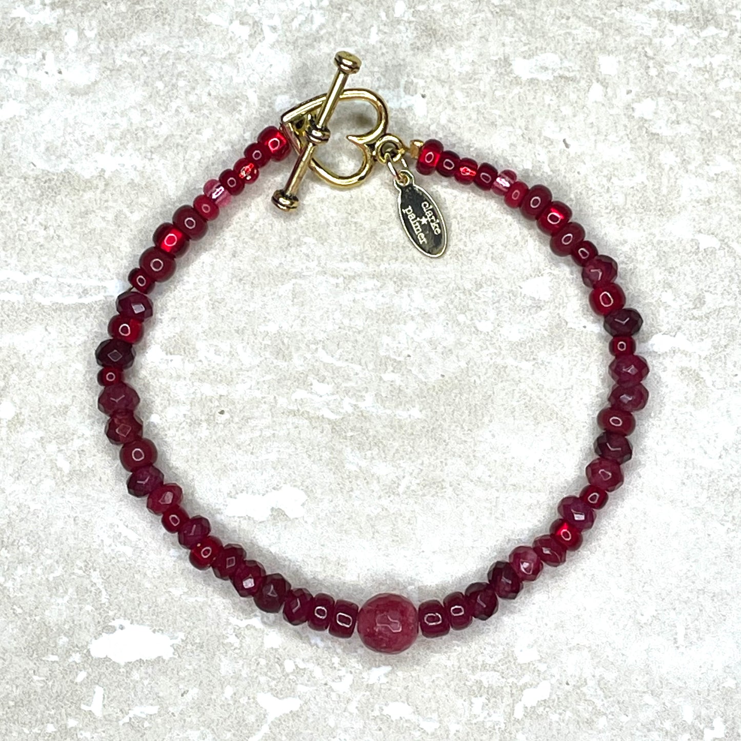 There's No Place Like Home Ruby Bracelet