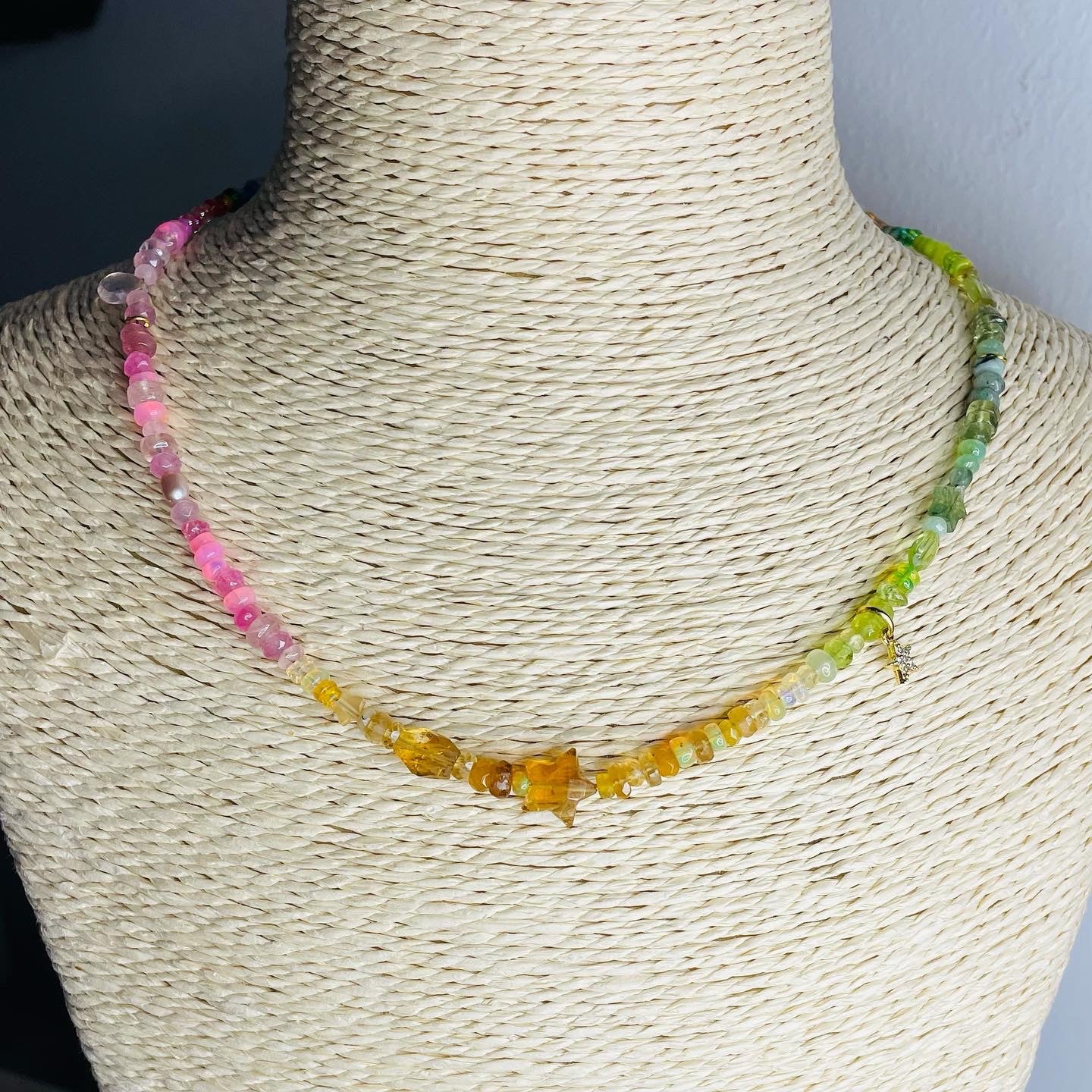 Neon Blossom Necklace