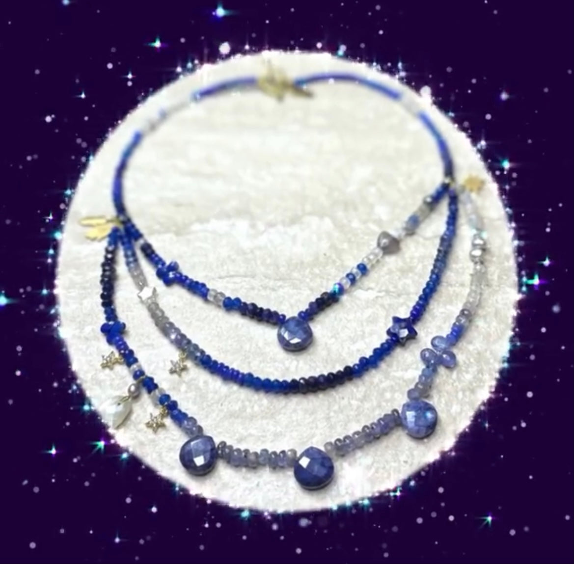 Moonlit Midnight Chandelier Everything Necklace