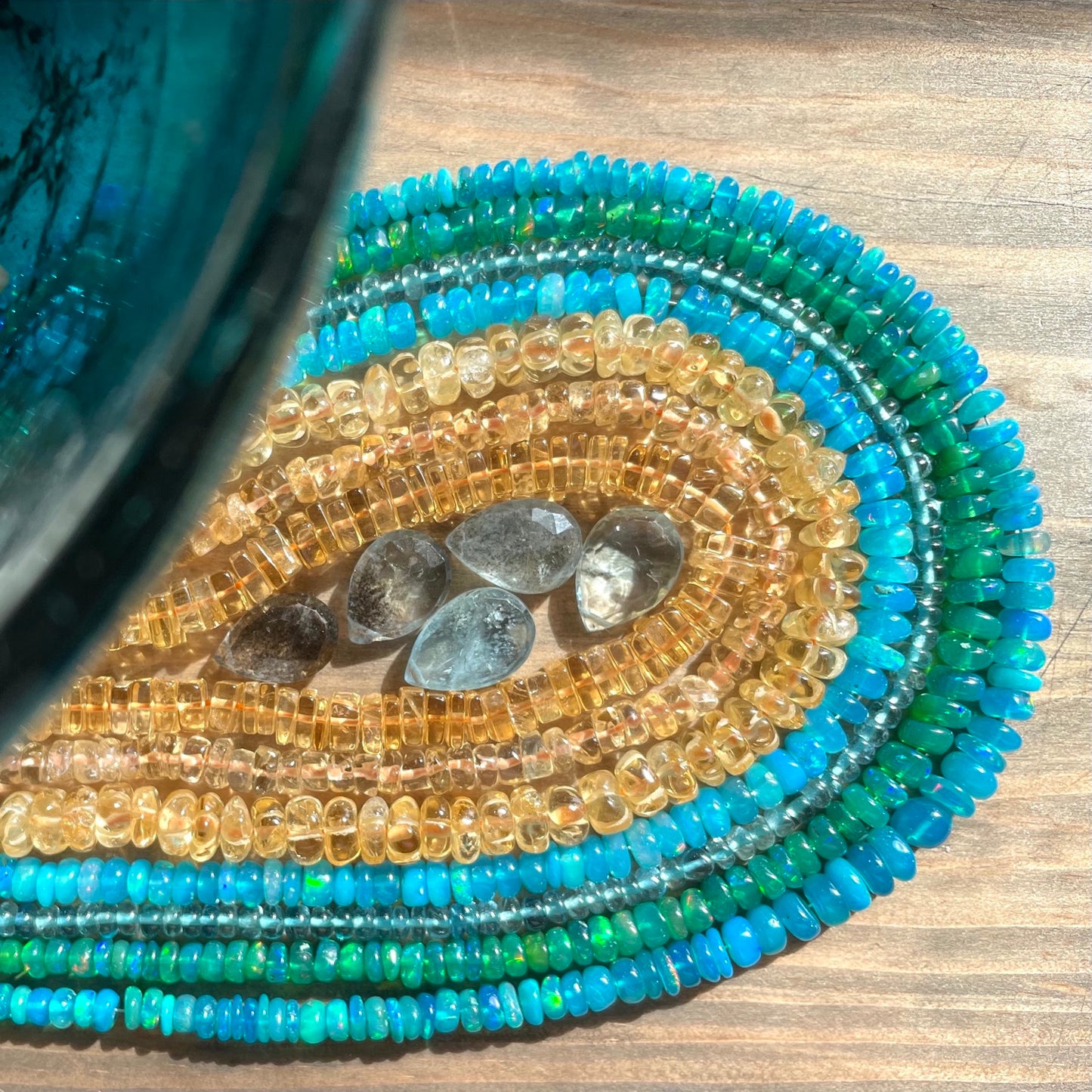 Semi Precious Ocean Necklace