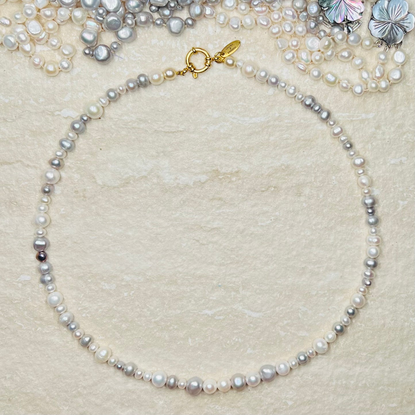 Clarke Palmer Pearl Necklace